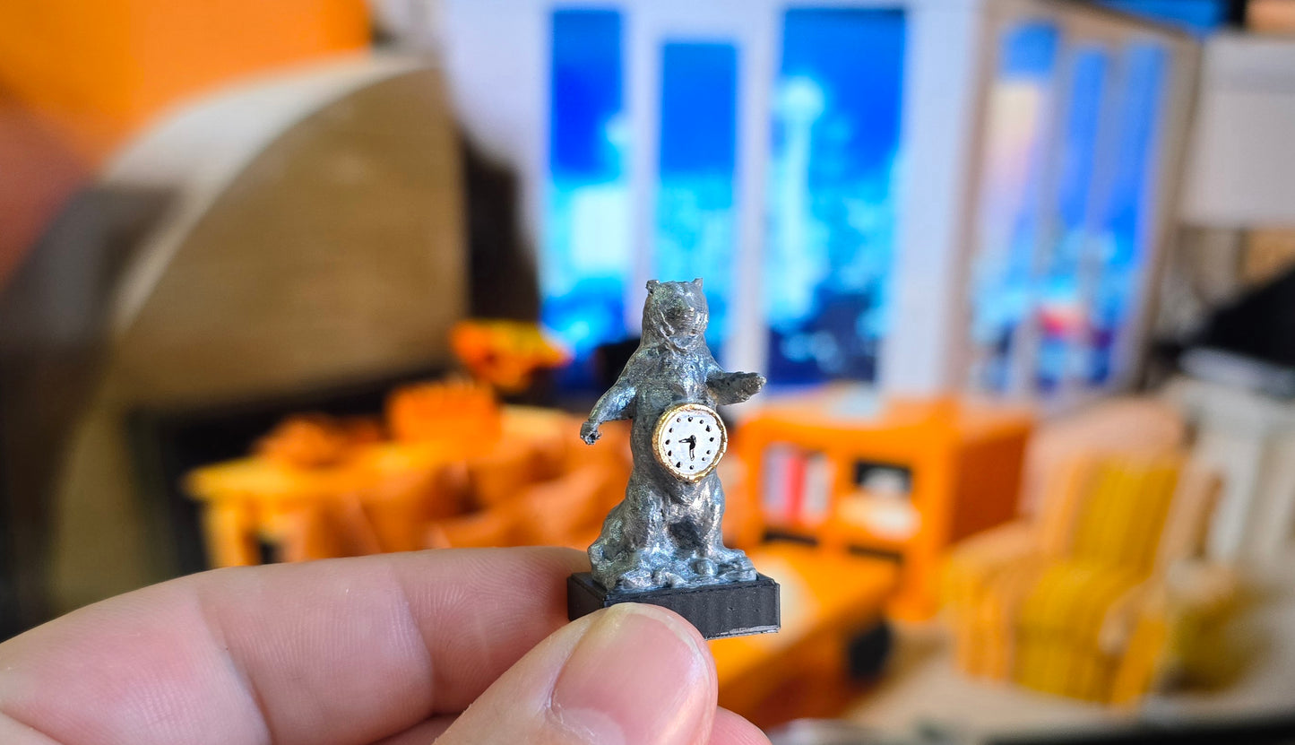 Frasier Bear Clock