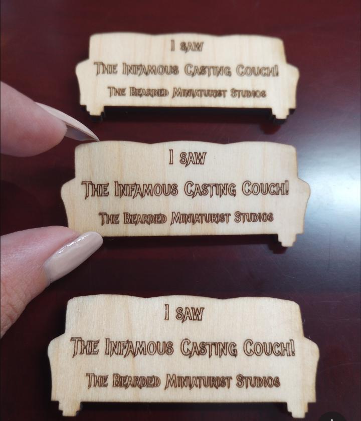 "I Saw the Infamous Casting Couch!" Magnet
