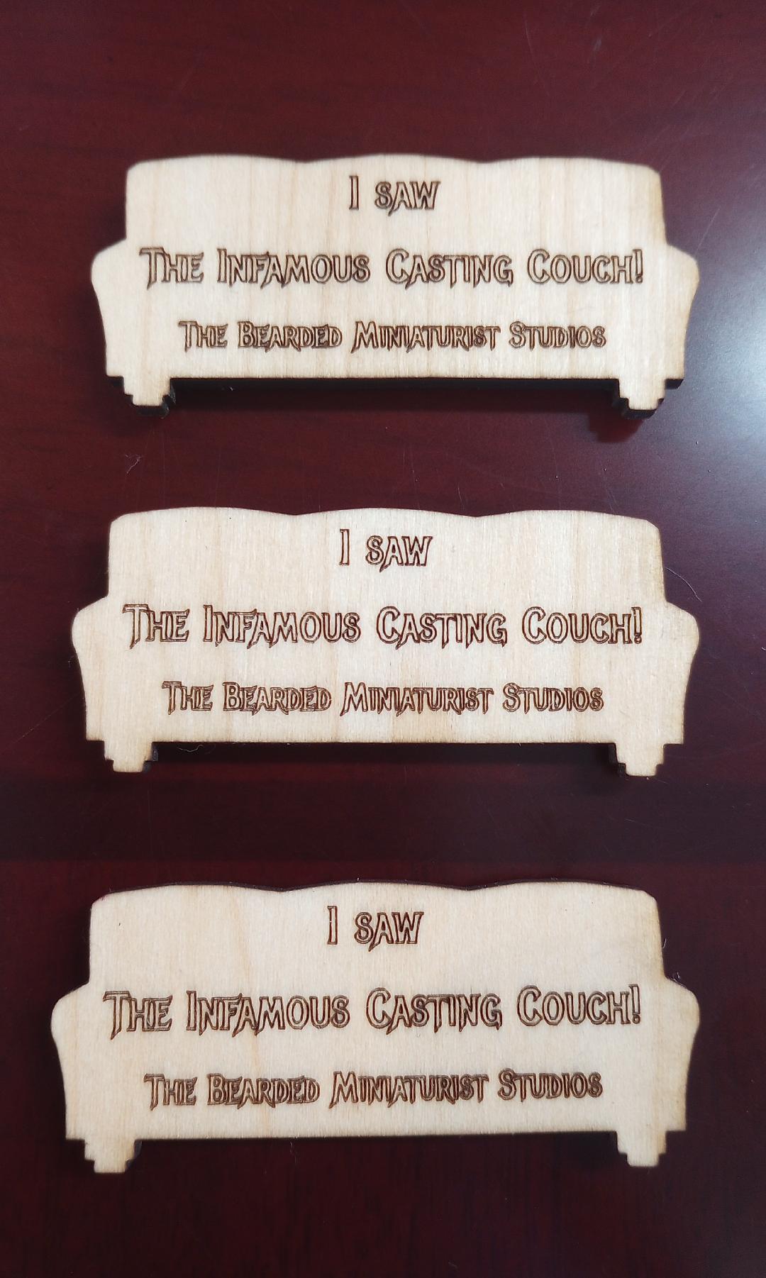 "I Saw the Infamous Casting Couch!" Magnet