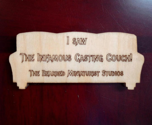 "I Saw the Infamous Casting Couch!" Magnet