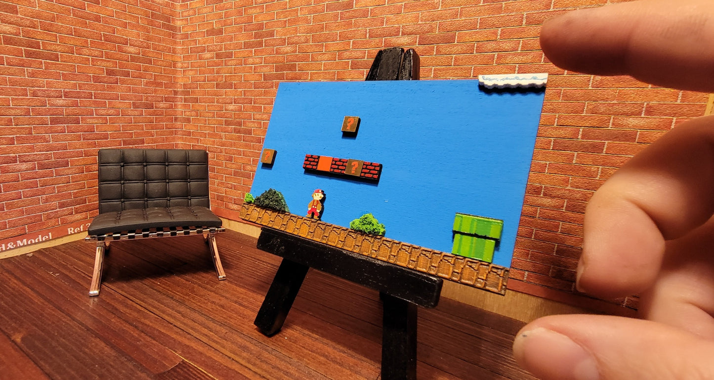 Super Mario room art