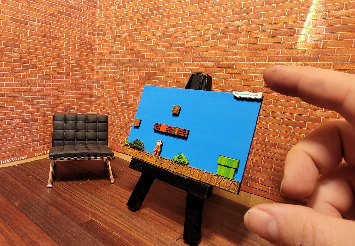 Super Mario room art
