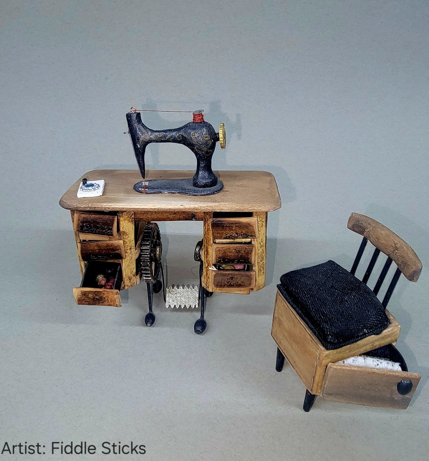 Sewing Machine and Sewing Chair