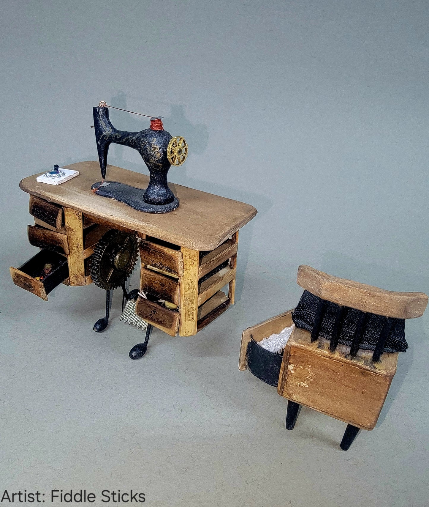 Sewing Machine and Sewing Chair