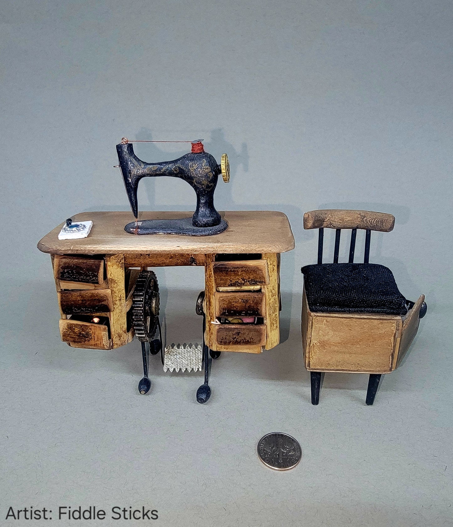 Sewing Machine and Sewing Chair