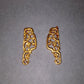 Pair of Real Gold Leaf Japanese Architectural Elements