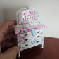 "Tell me I'm pretty" grafitti style chest of drawers!