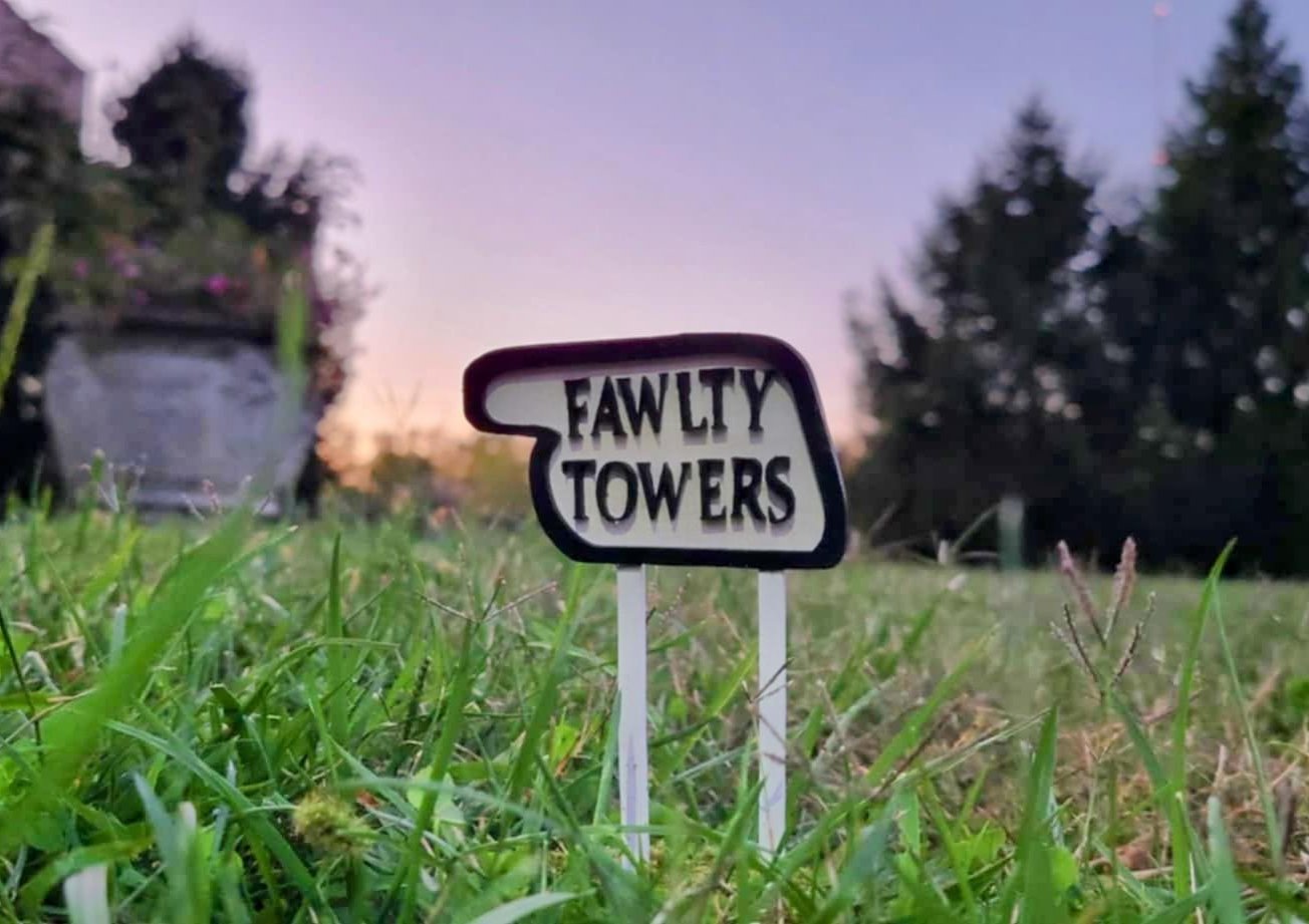 "Fawlty Towers" Hotel Sign